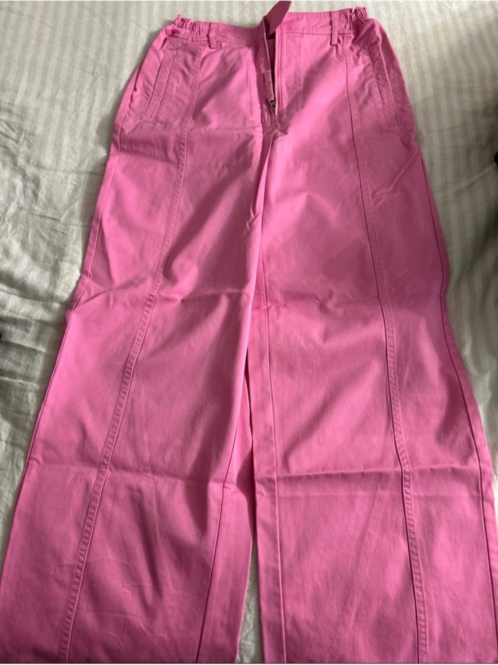 SKIMS Outdoor Woven Pant Bubblegum Women’s Rare NWT